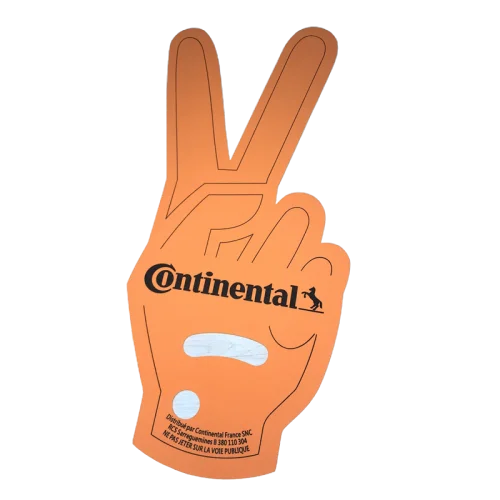 Персонализируйте пальцы eva number 1 для приветствия