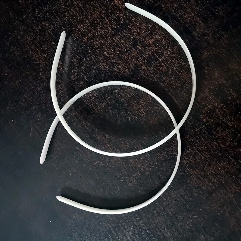 Manufacturer Wholesale Custom 10mm Children Hair Hoop Designer Hair Accessories Abs Plastic Hair Hoop