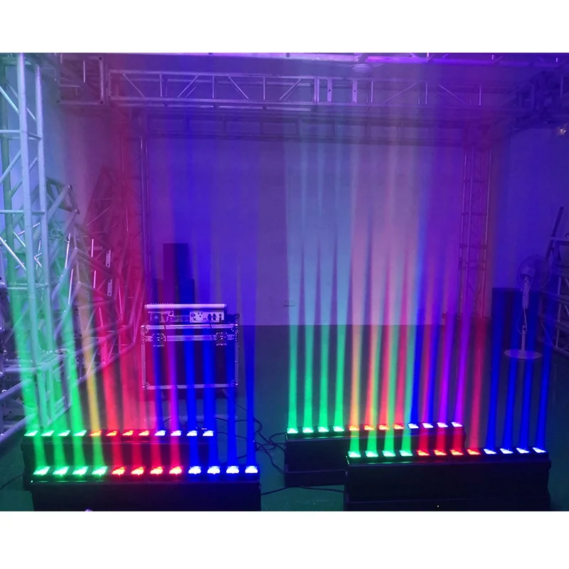 Hot 12*40W Beam Zoom Washing RGBW Color 4 in 1 LED Strip Bar Stage Lighting Moving Head Light