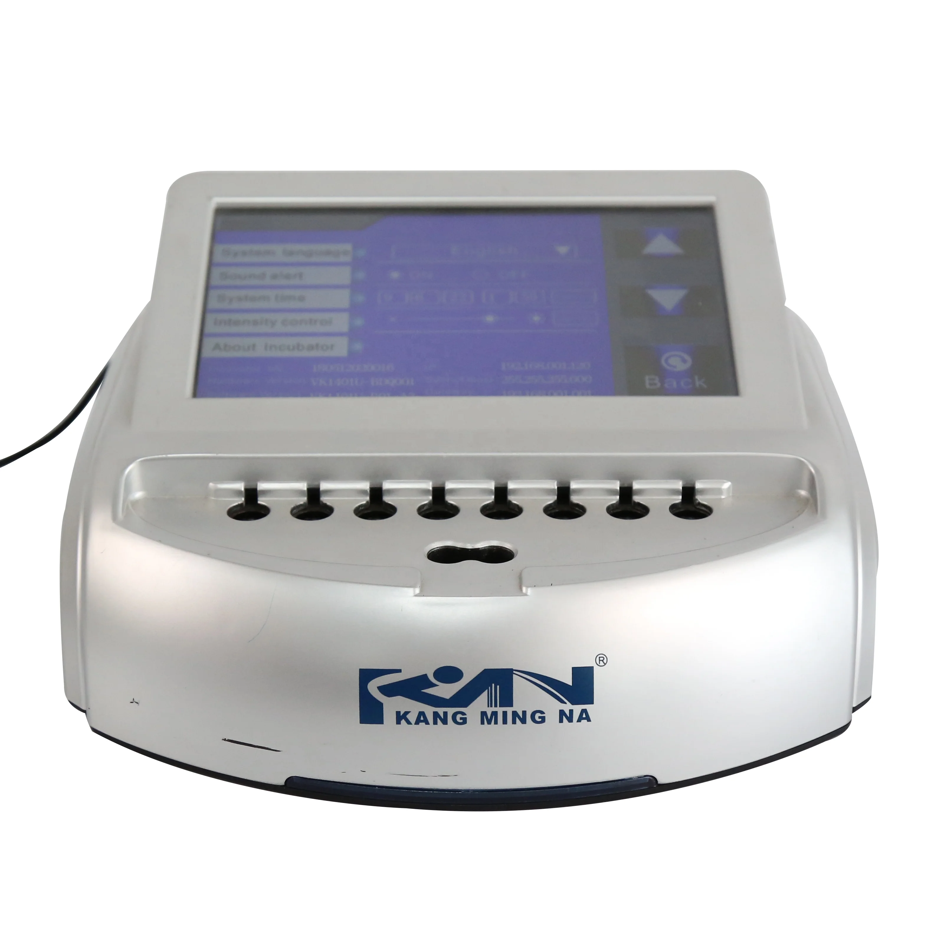 Super rapid self contained biological indicator incubator for sterilization testing control