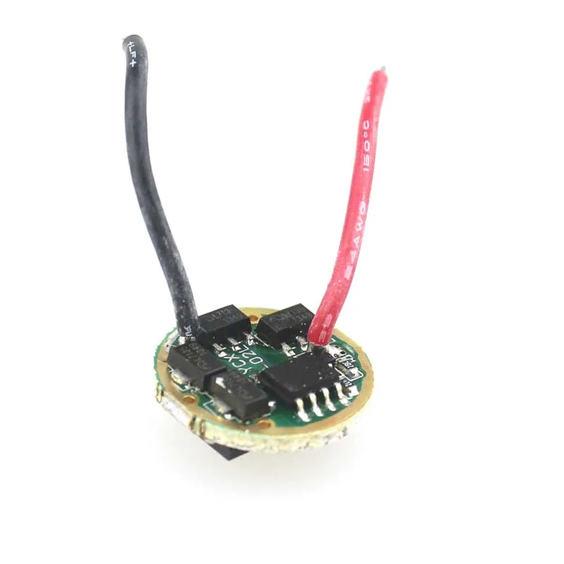 17mm 7135x6 MCU Dimming 2100mA LED Circuit Board LED Driver for LED Flashlight