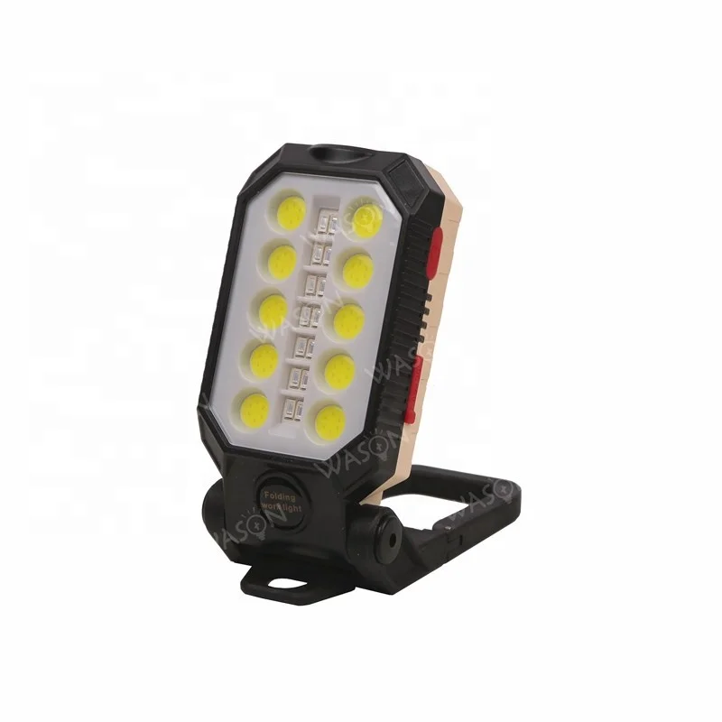 Wason 2022 New Flexible Useful Multifunction T6+COB Magnetic Night Working Inspection Safety Light For Emergency SOS Warning