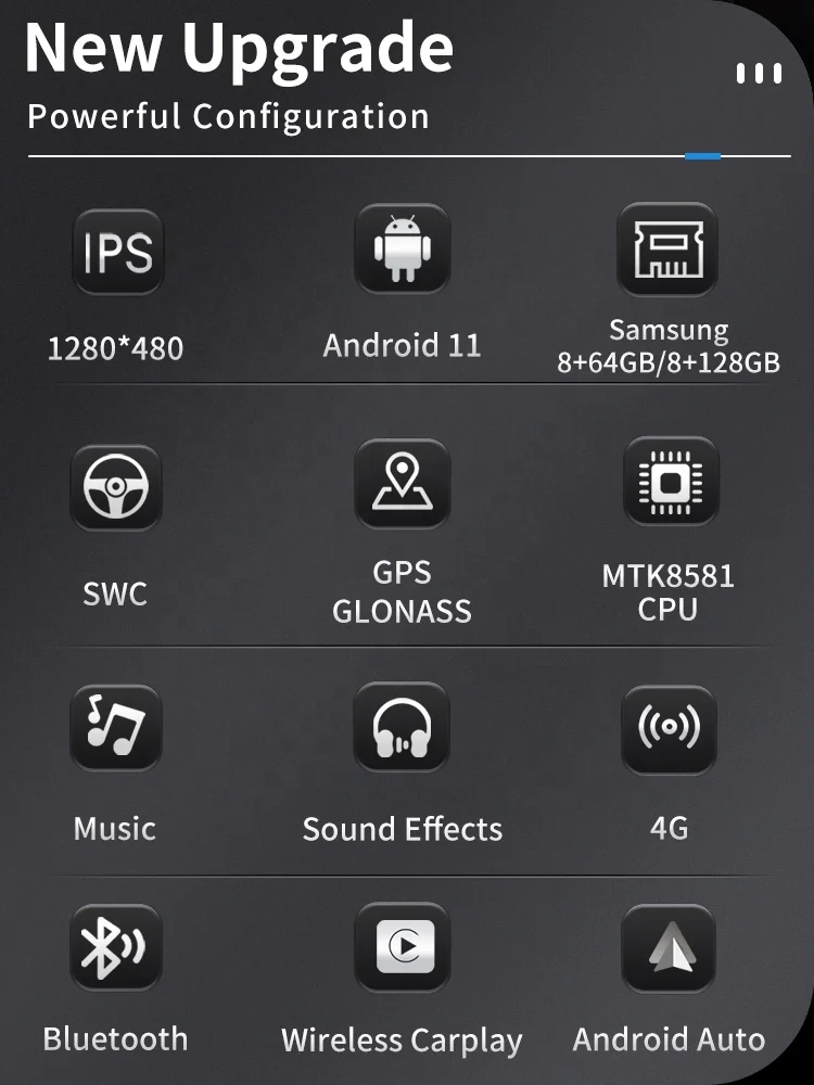 Android 11 System Car Multimedia player For Audi Q3 2013-2019 WIFI 4G SIM BT IPS Touch Screen Google GPS Navi Stereo Carplay