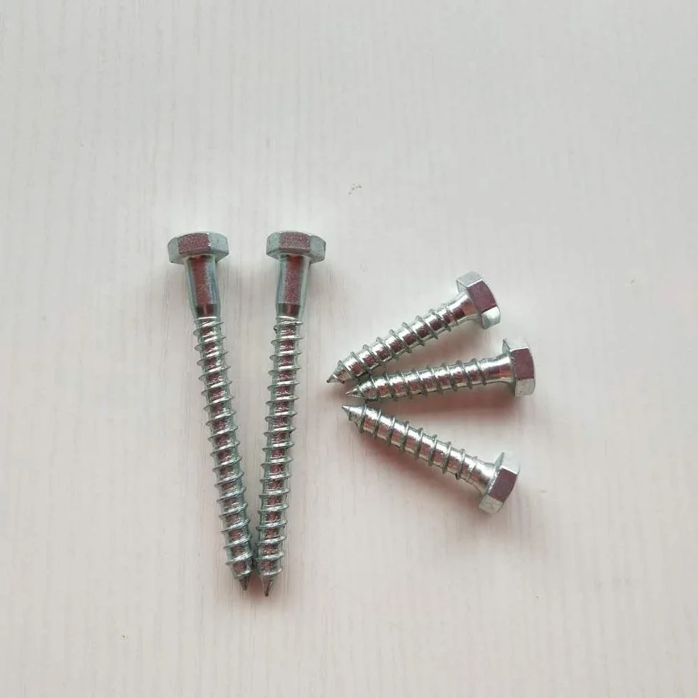 DIN571 hex head lag wood screw for all size