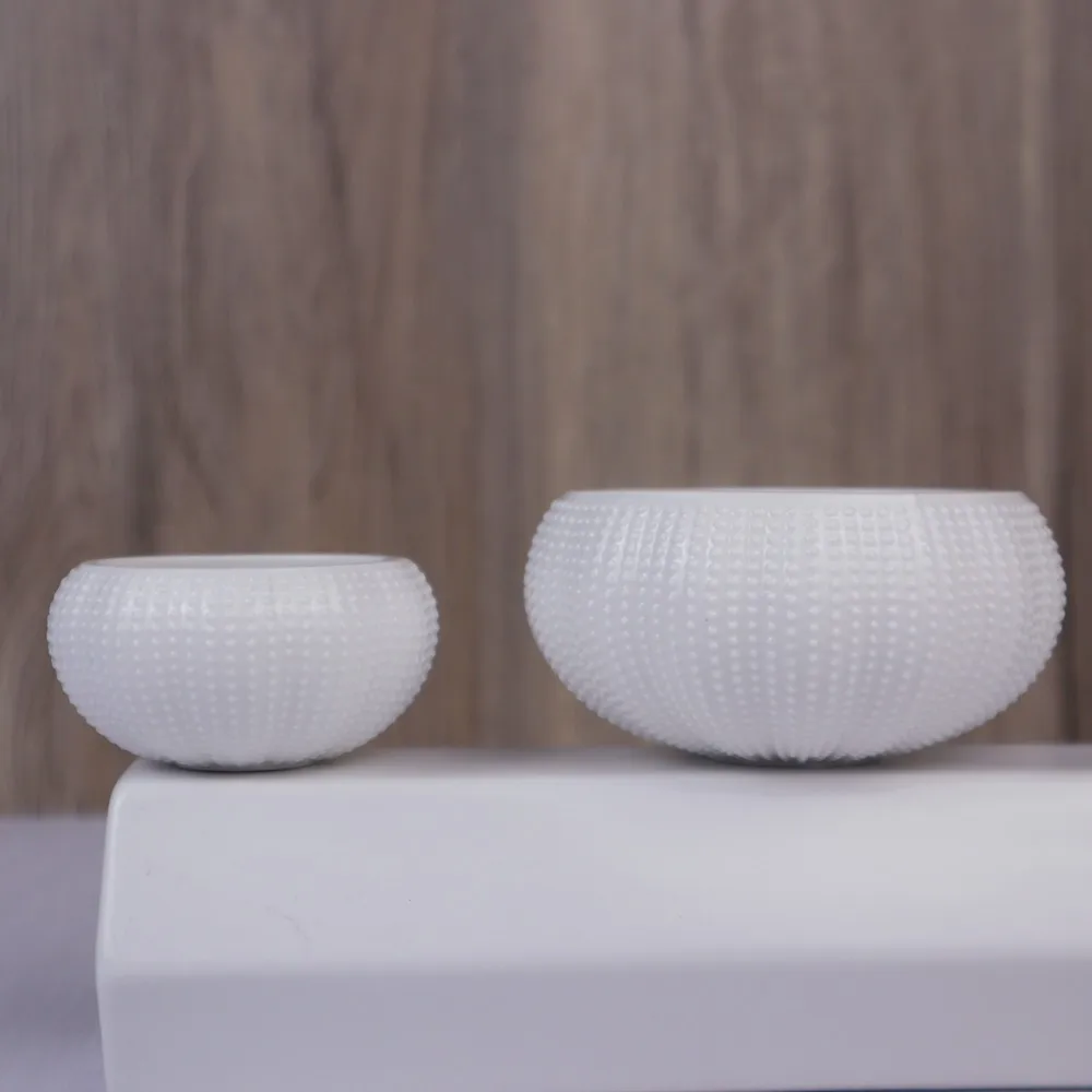 Factory wholesale cooking caviar pudding dessert round ceramic bowl