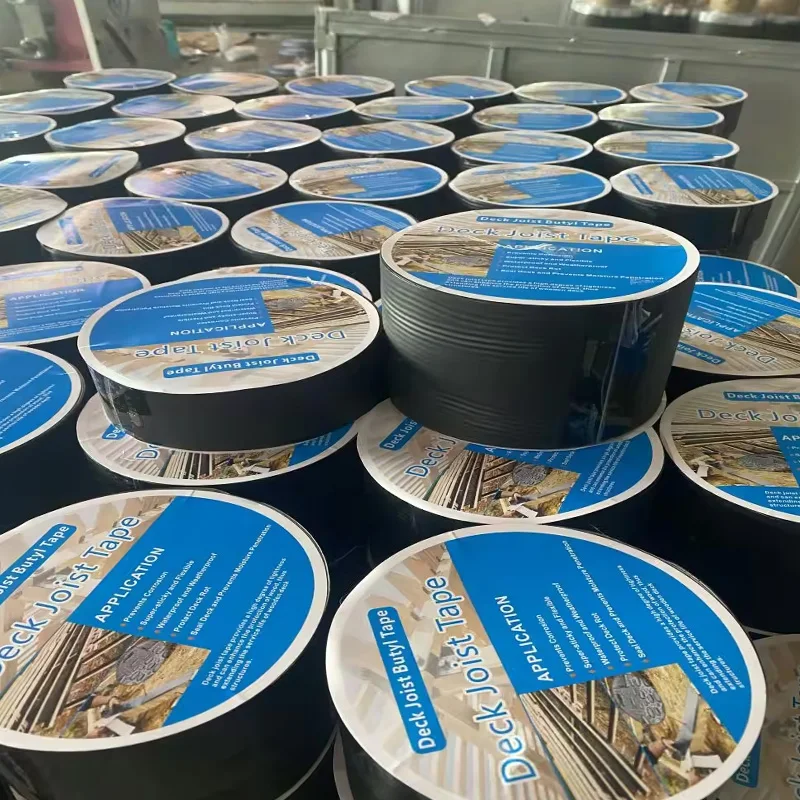 Weatherproof Durable Self-Adhesive Waterproof Anti-Corrosion Strong Adhesion High Temperature Resistant Butyl Deck Joist Tape