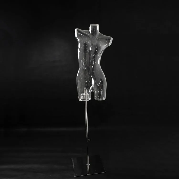 Sexy Female Transparent Half Body  Underwear Mannequin for Sale