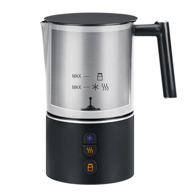 electronic  multi functions portable stainless steel detachable automatic milk frother electric