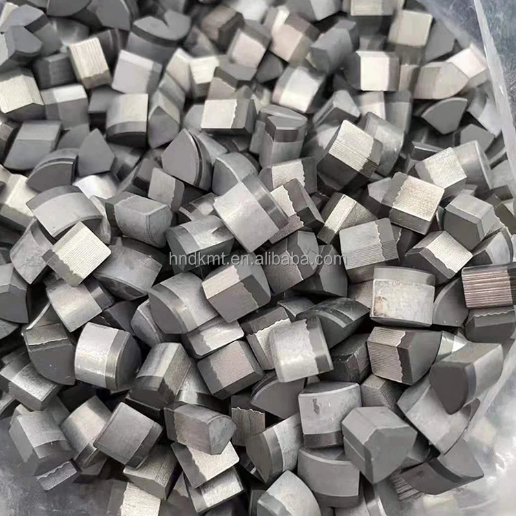 1313 PDC cutters with step for chain saw machine 1308 PDC/PCD Cutters for Oil & Gas Drilling Bits