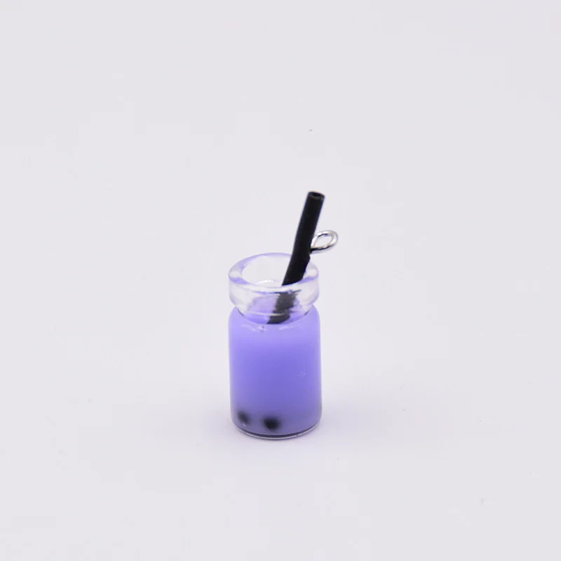 Yiwu insheen милые цветные ювелирные серьги миниатюрные 3d пузыри чайные бутылки дизайнерские стеклянные подвески