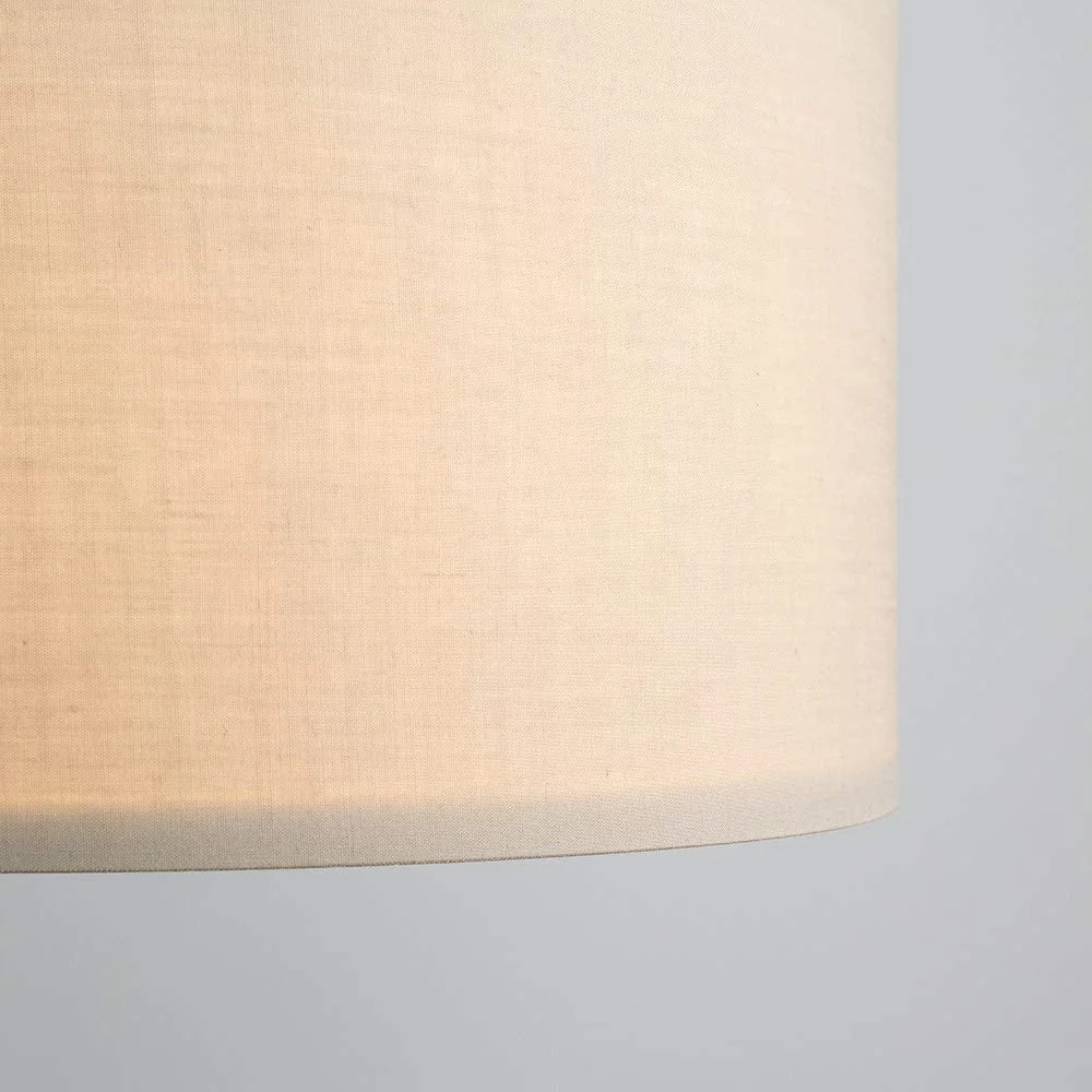 Factory wholesale Self Assembly Large  Polycotton Beige Pendant/Table lamp shade ,customized lampshades fabric modern