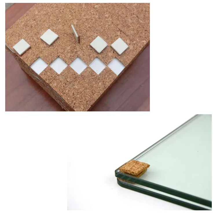Rubber Coated Glass Cork Gaskets For Transportation Shock And Pressure Resistant Gaskets PVC Glass Gaskets
