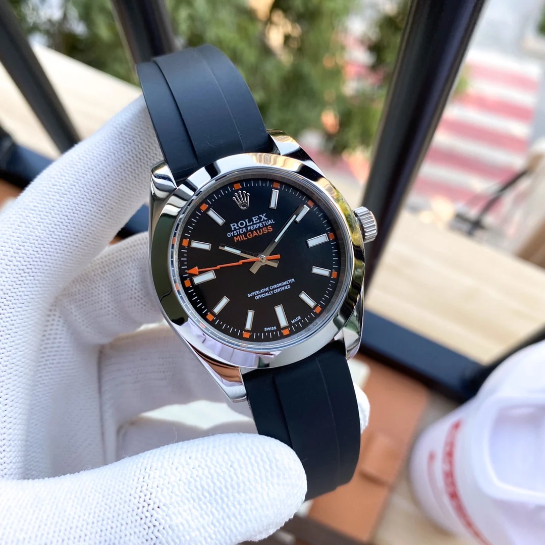 Классические роскошные фирменные часы Rolex, серии Rolex, стер вечный, Milgauss, эксклюзивные мужские часы, автоматические механические часы Rolex