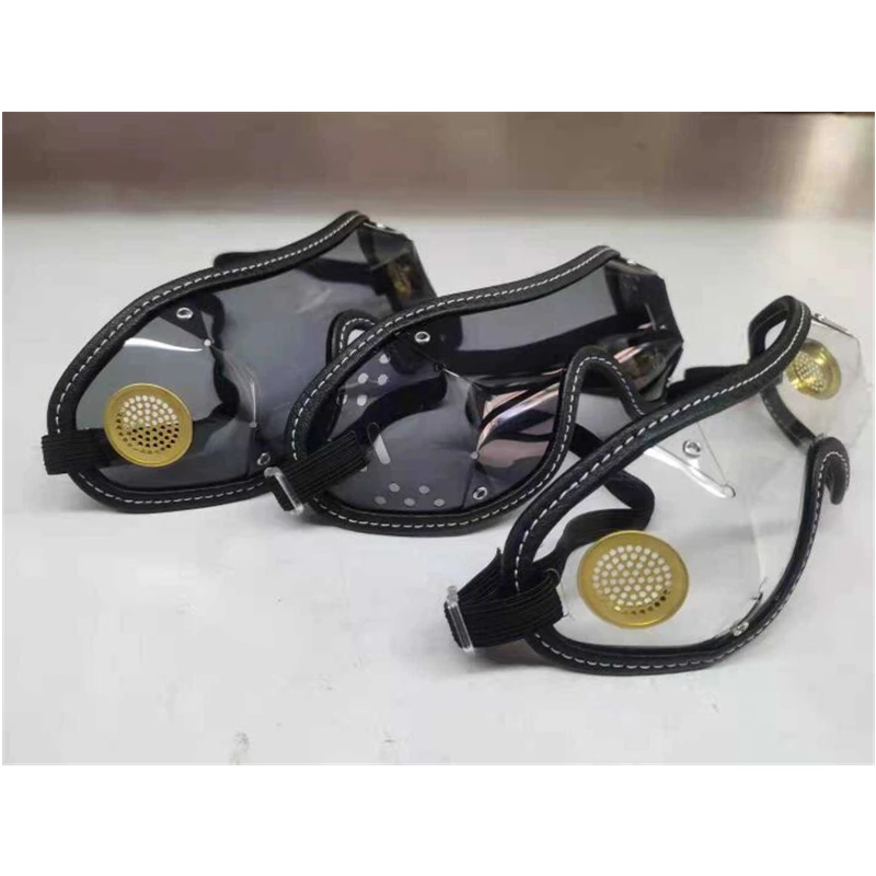 Customized logo acceptable Helmet Motorcycle Leather Skydiving Helmet goggle With Good Price