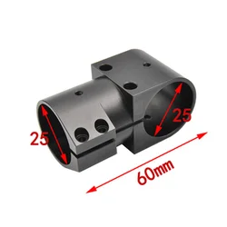 Aluminum 16/20/25/30/40MM Tripod Tee Three-Way Joint Carbon Fiber Tube Connection Clamp For Rc Plant Uav Landing Gear