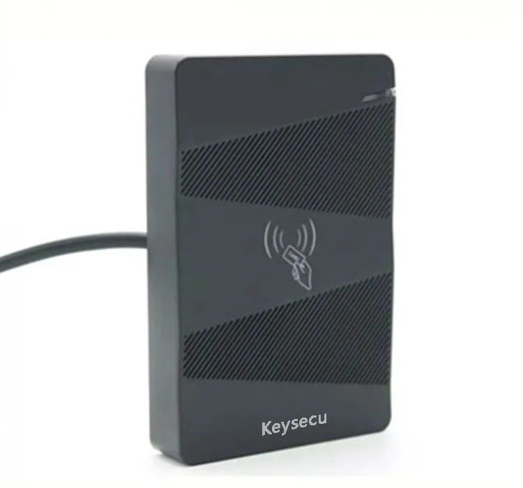 Keysecu Intelligent waterproof 125HZ RFID card reader plastic Keyless access control system