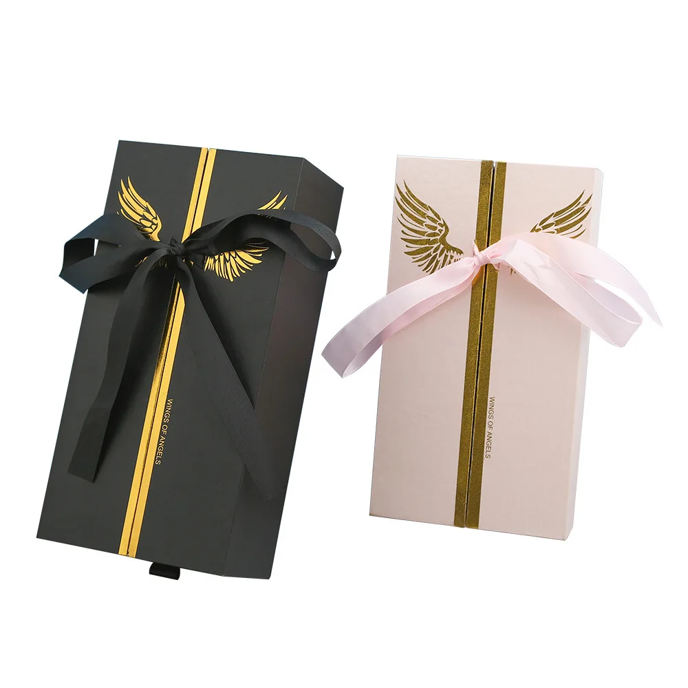 Seraph Rose Valentine Flower Gift Boxes Rectangular Silk Surprise Gift Box