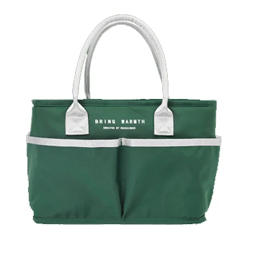 Wholesale Portable  Polyester Tote PEVA Large Capacity Thermal Insulated Lunch Cooler Bag With Handle For Lunch Picnic