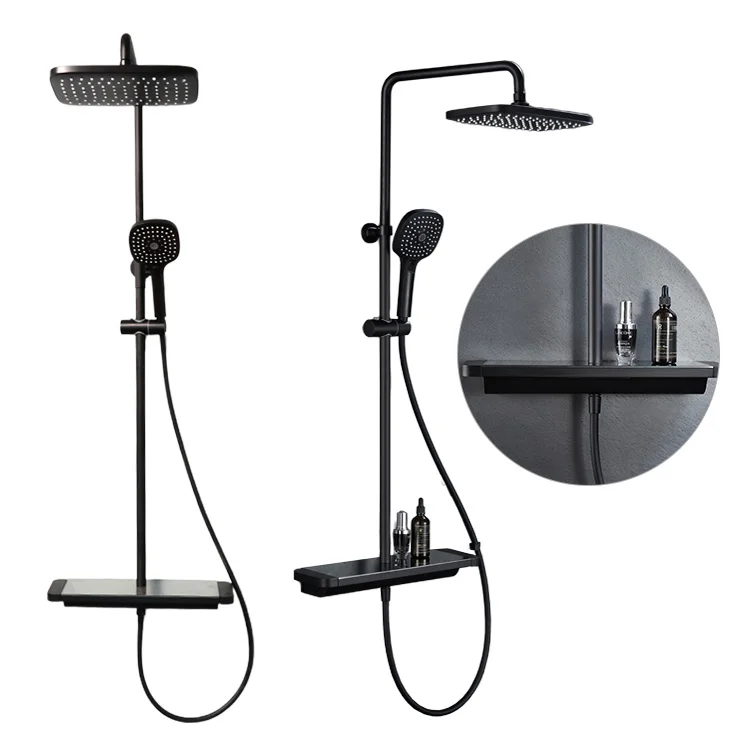 SONSILL Hotel Luxury Bathroom Shower System High Quality 304 Stainless Steel  Faucet Shower Mixer shower set