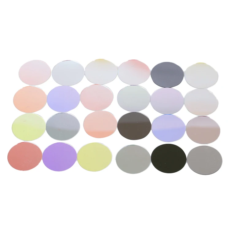 Free sample laser led stage lights lighting color filter glass mirror