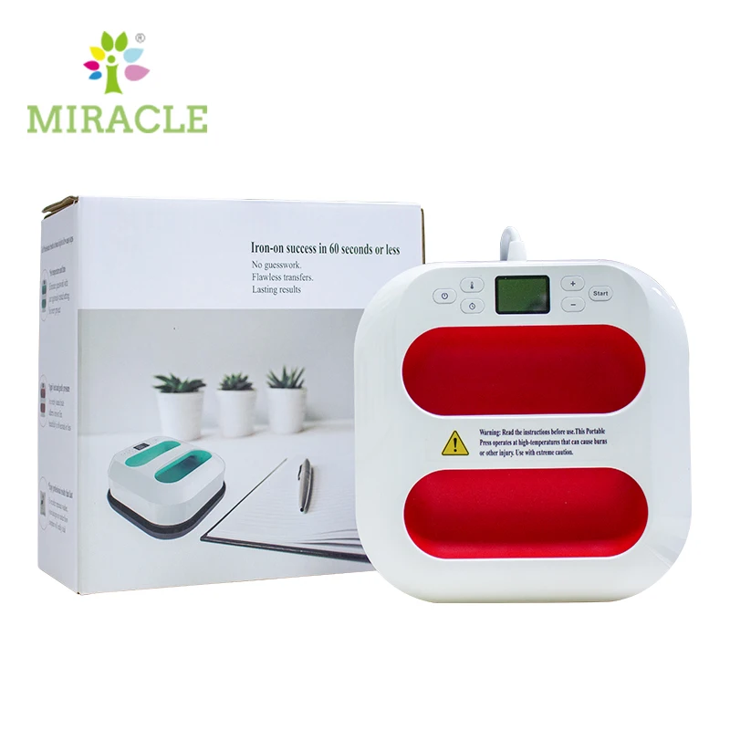 Mini Heat Transfer Machine Portable Heat Press Machine For T-shirt