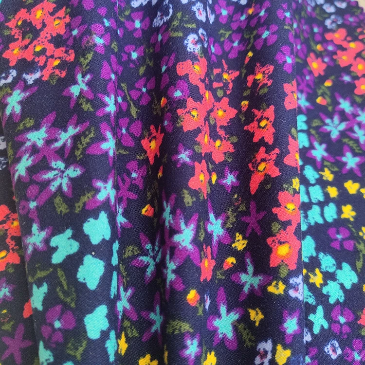 
Low MOQ digital printed yummy jersey 92% polyester 8% spandex knit fabric super soft for garments sports 