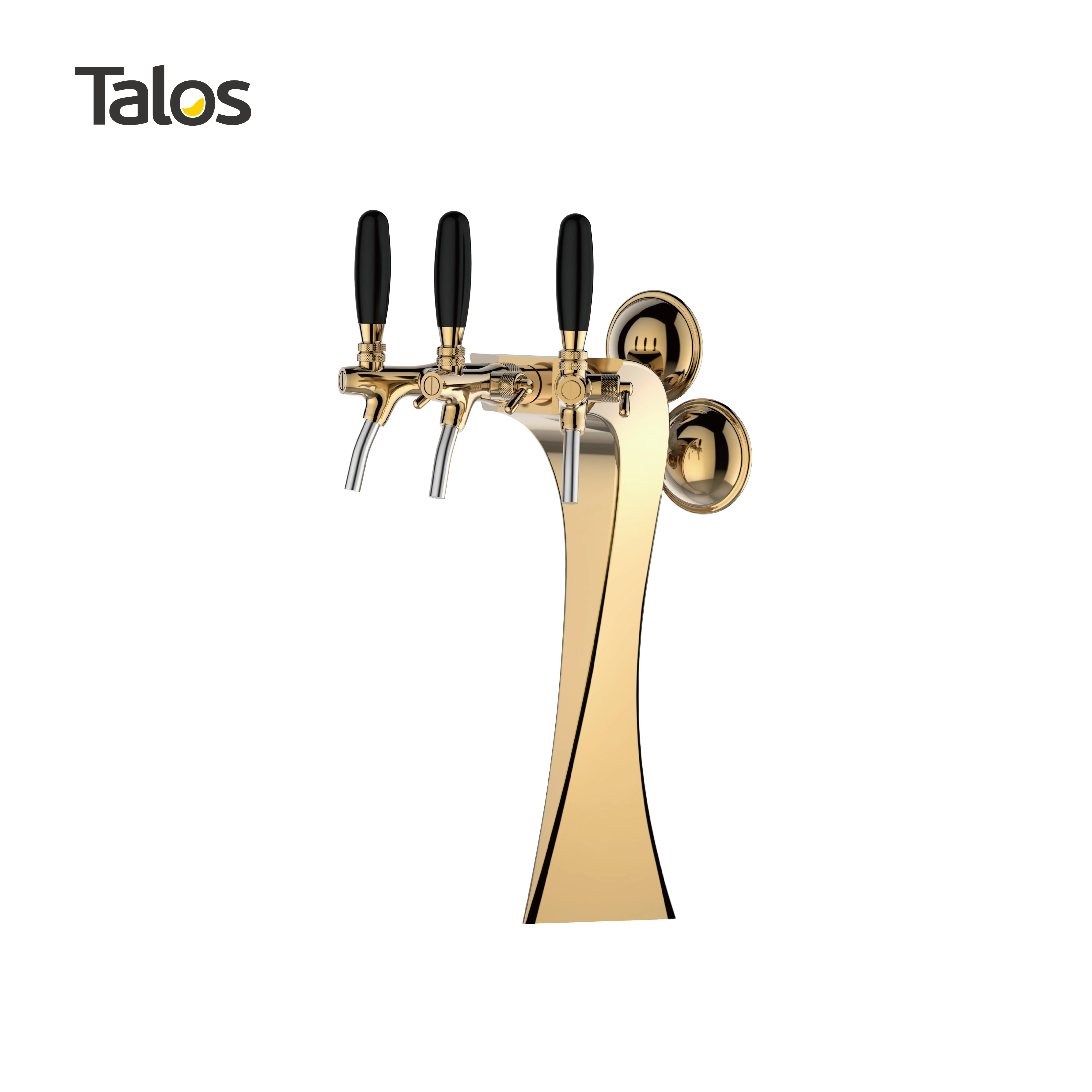 TALOS Brage Tap Tower PVD 3-way Dispensing Tower Draft Beer Tower