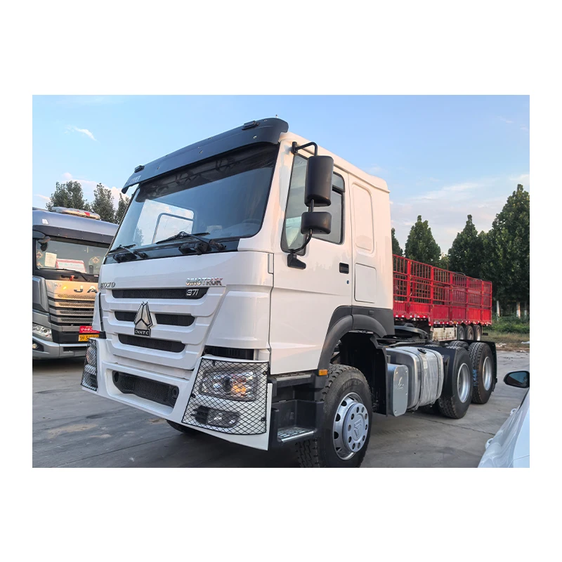 Высококачественные тягачи 375hp полностью укомплектованные тяжелые грузовики стандарты выбросов Евро 5/евро 6 двигатель Weichai пневматическая подвеска 600 л