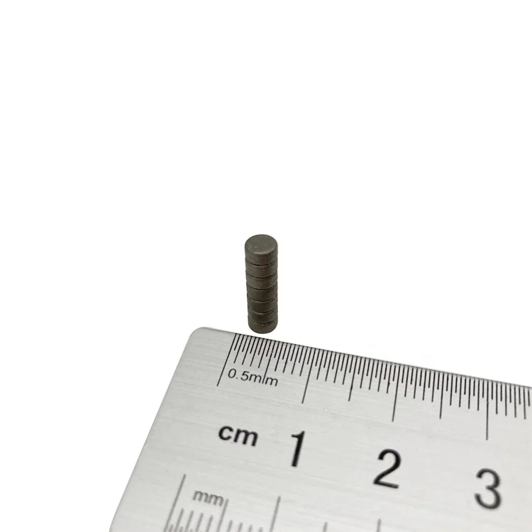 Industrial Permanent Sintered Sm2co17 Round Samarium Cobalt Magnets high temperature Smco Magnet Disc with Good Quality