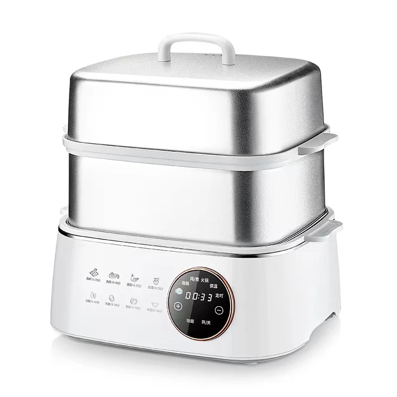 Large Capacity 24-hour smart reservation Multifunctional Electric Steamer With Touch Screen