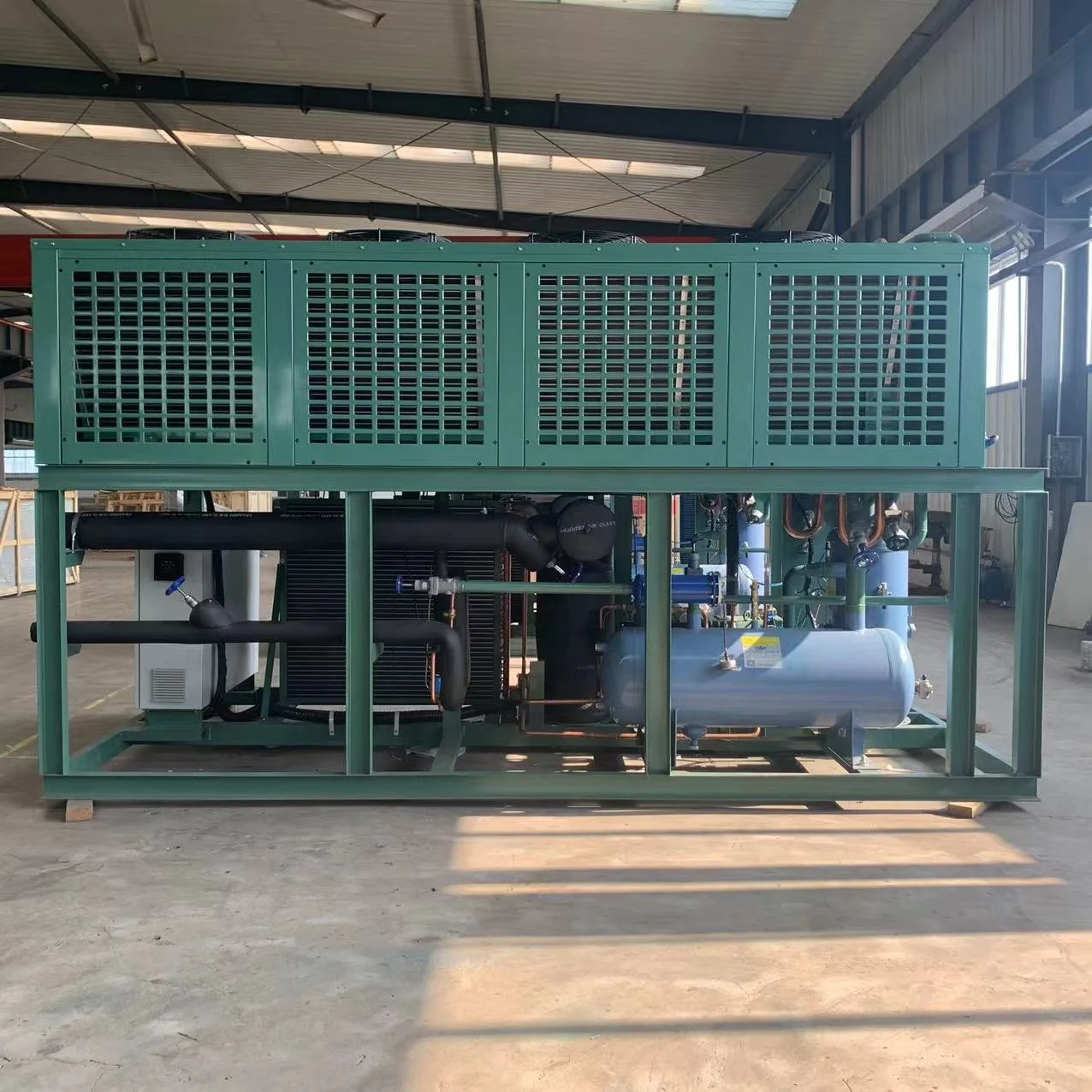 MOON 60HP Screw Compressor Condensing Unit for Cold Room Blast Freezer