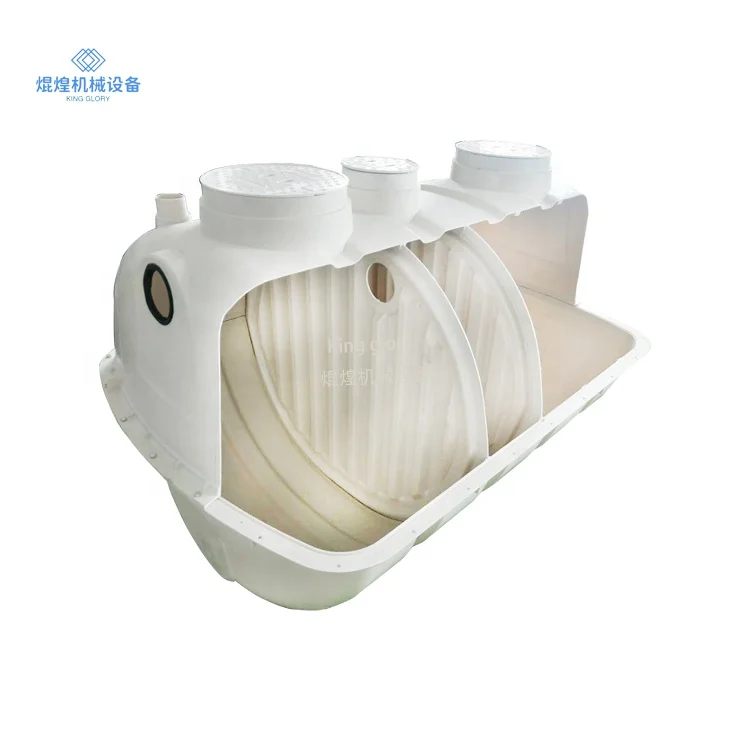 frp water Septic tank toilet sewege treatment system plastic septic tank Manufacturer customized