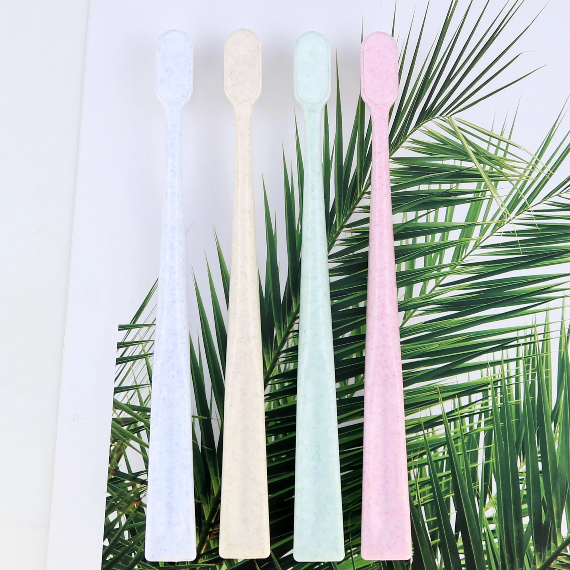 Good Quality Adult Economical Super Soft Ultra fine Bristles Plastic Toothbrush for  Gum Sensitive People OEM