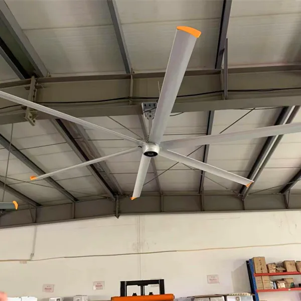 18ft ceiling mounted big hvls fan with 6 aluminum alloy blades