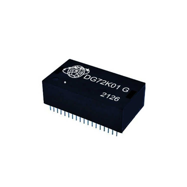 DG72K01G 72 Pin 1000 Base-T Quad порт коммутатора Ethernet изоляция трансформатора Lan DIP