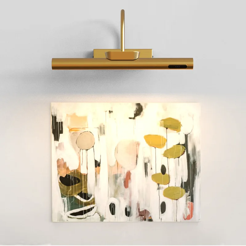 Светодиодный светильник на батарейках с регулируемой яркостью, трехрежимные настенные светильники, вращающаяся световая головка