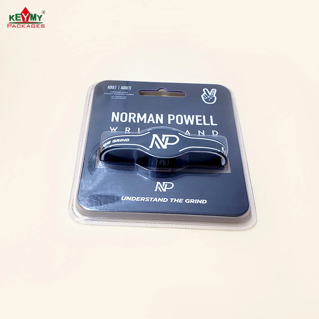 customize cheap wrist band health product package from Shenzhen factory