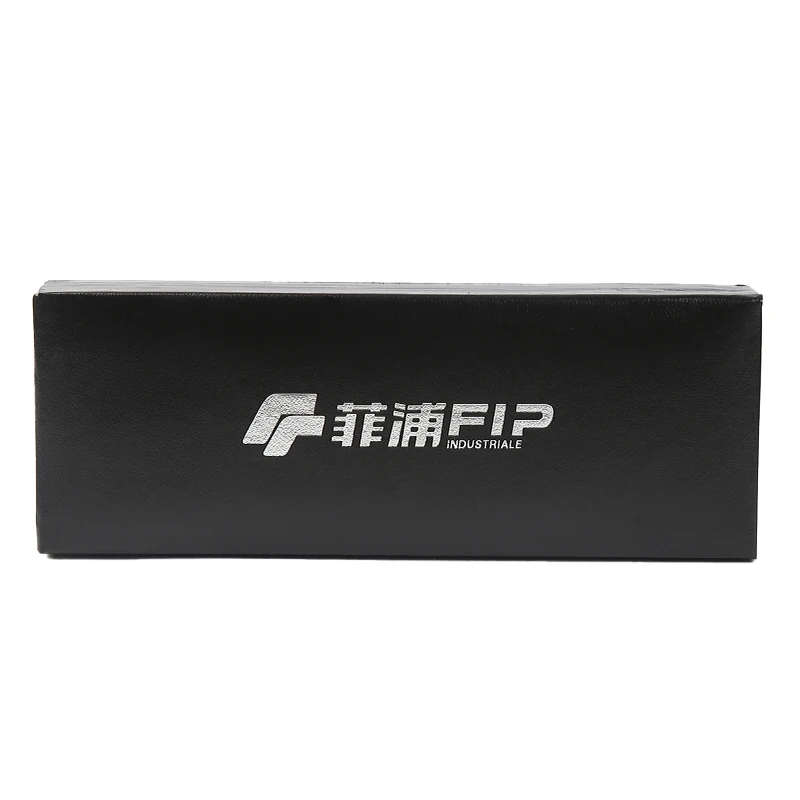 Wholesale and Retail Luxury Gift Custom Logo OEM Black Plastic Pencil Case Made in China