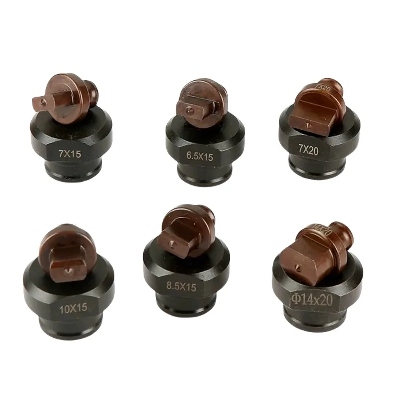 Efficient Metal Working Hydraulic Mold Hole Punching Die Slotted Die Oval Dies for MHP-20 Portable Electric Puncher