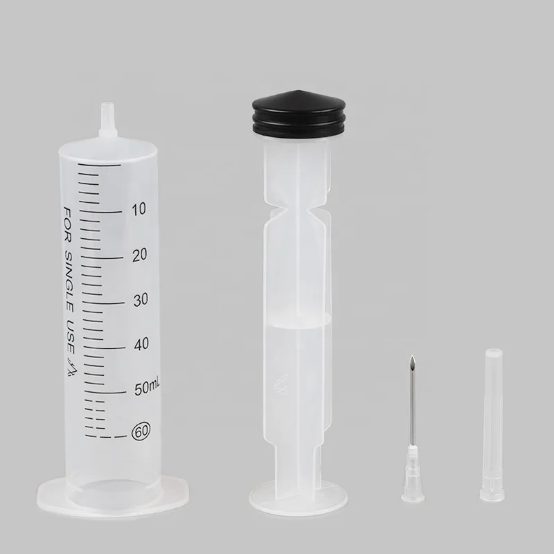 Sterile Medical Luer Lock/ Luer Slip Needle Disposable Largest Syringe