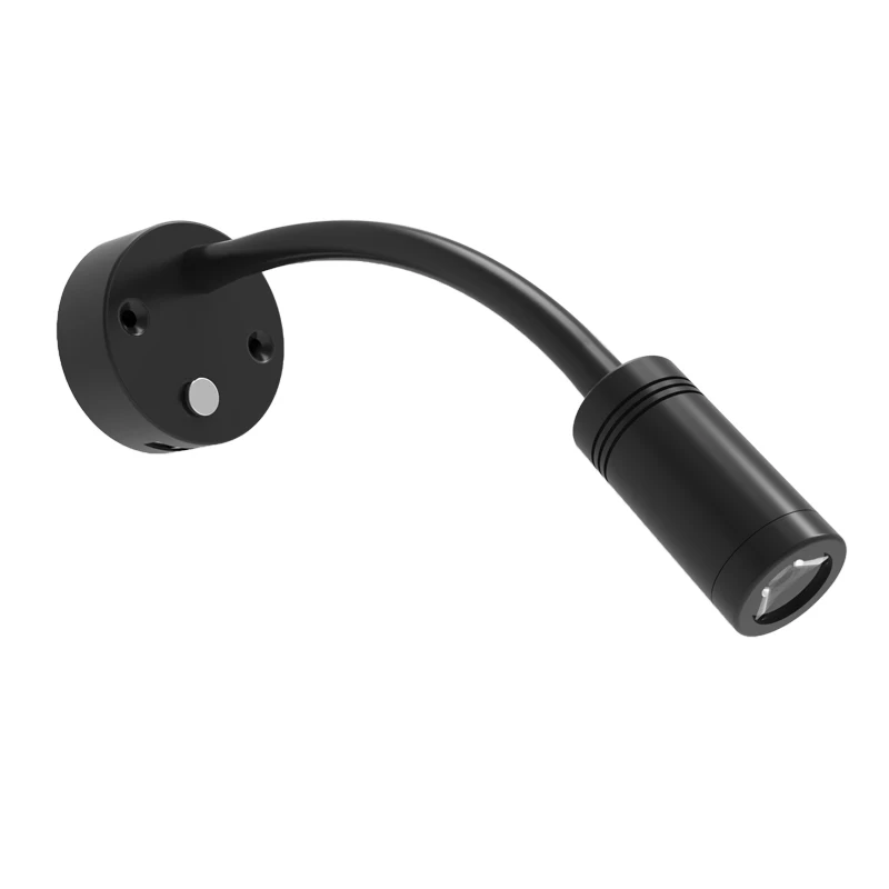 Quality Table Lamp Marble with CE Luminous LED Light RV DC12V/24V WIth Black Color Reading Lamp Light