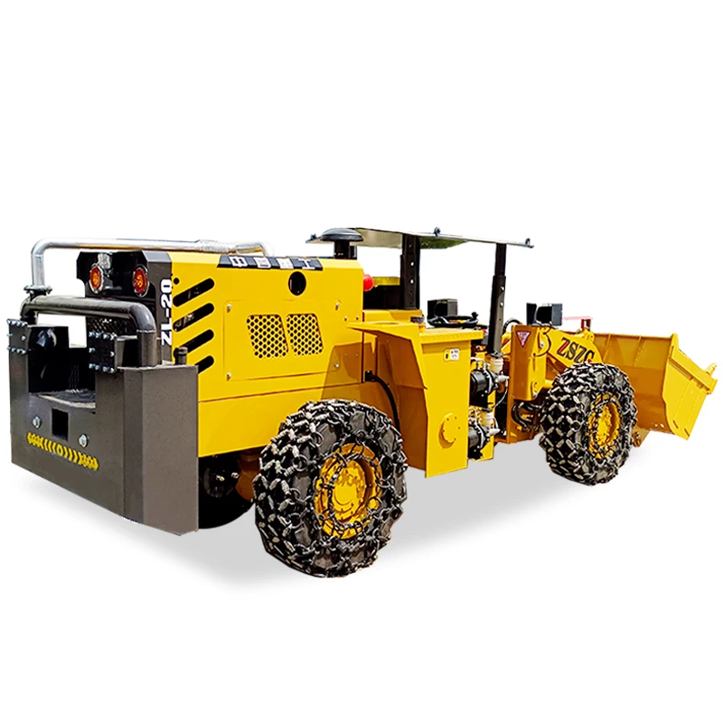 Direct Factory Sale CE Certified Multifunctional Underground Mining Loader Wheel Loader for Scraper