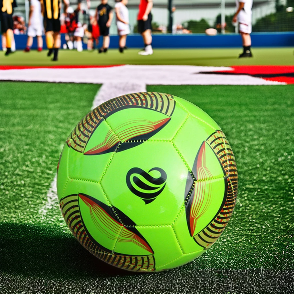 Wholesale Price Custom Soccer Ball OEM Brand PVC Machine Stitched Football Official Size Rubber Material for Sports Matches