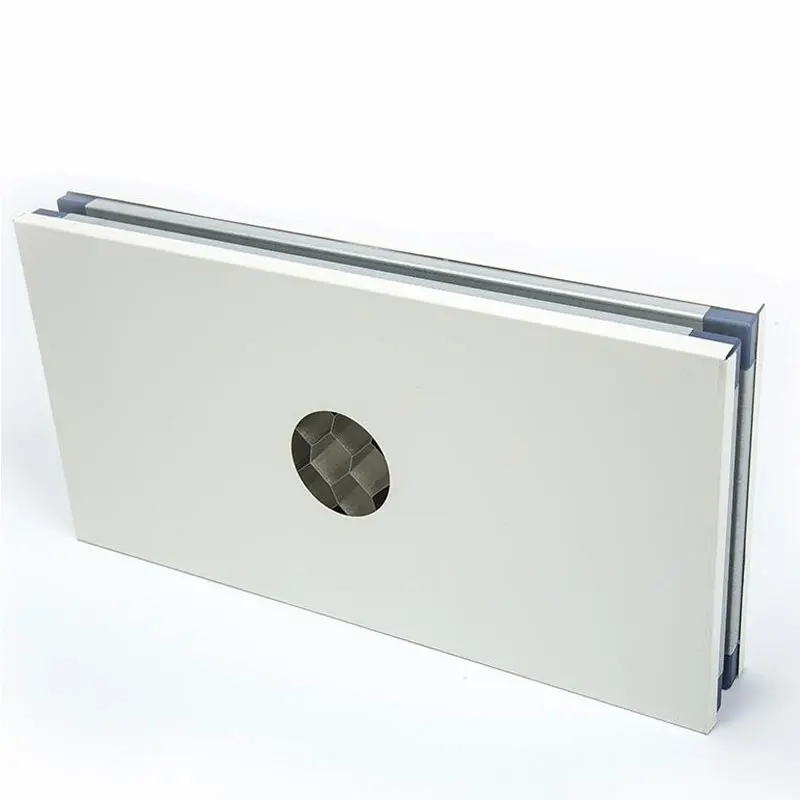 Handmade Paper Honeycomb Sandwich Plate  50mm  Clean Room Lab Panels For Ceiling Modular Iso 7 Cleanroom Panel