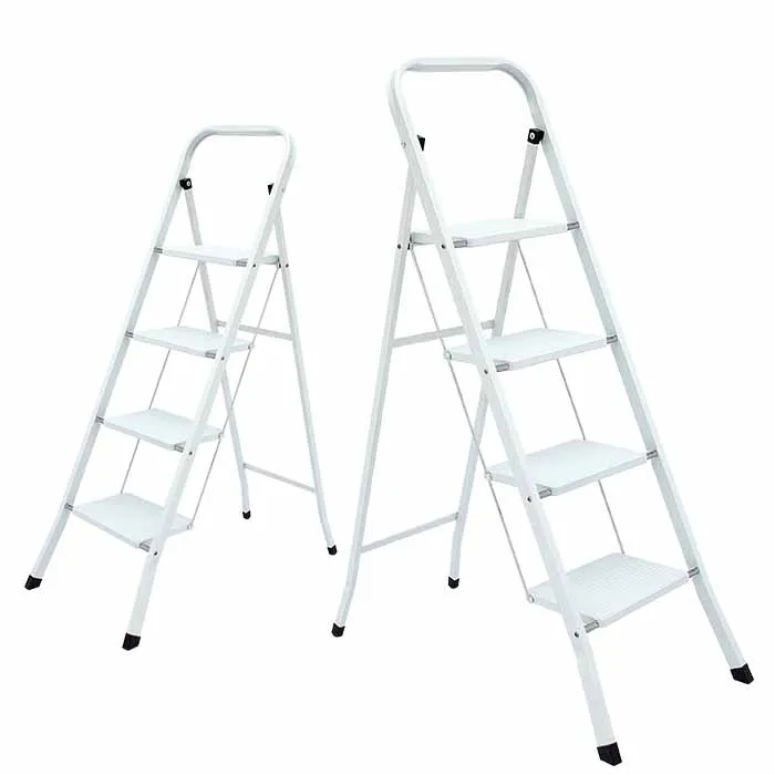 Multi Position Ladder 5 Step Ladder With Handrail Folding Iron Ladder