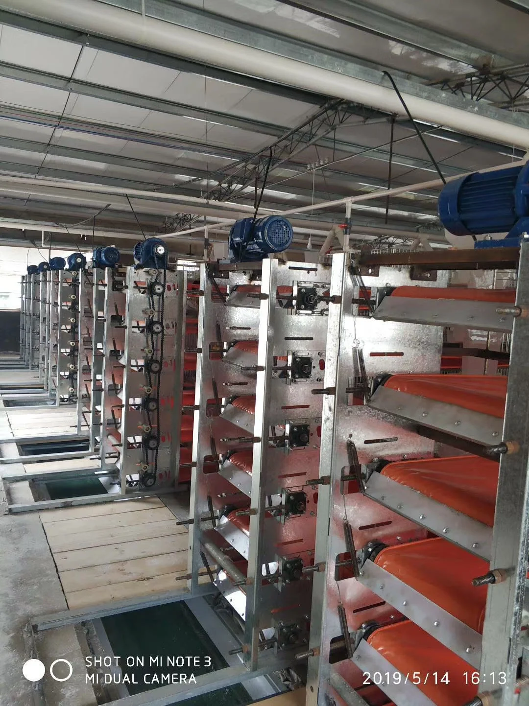 factory price H type 6 tiers quail cage
