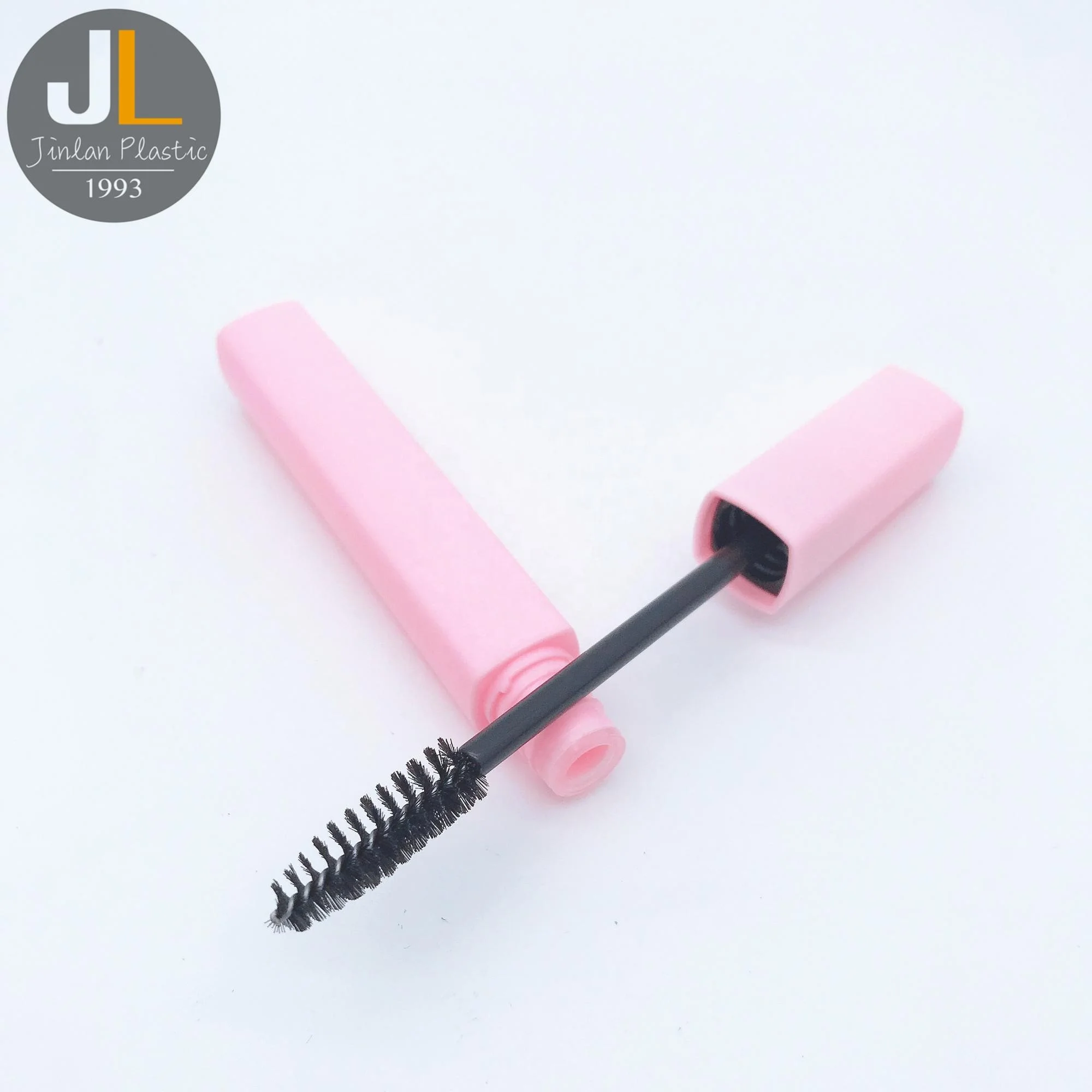 Тюбик для туши с кисточкой пустой пластик [11,50 мл] низкая цена розовый квадратный логотип клиента допускается 11,50 мл ISO9001 CN;ZHE