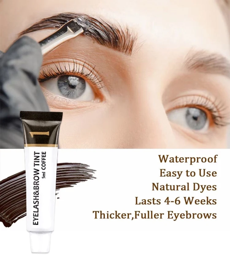Private Label OEM Professional Lash Perm Tint Eye Lash Brow Tint Dye Kit Lash Lift and brow Tint Kit private label supplies