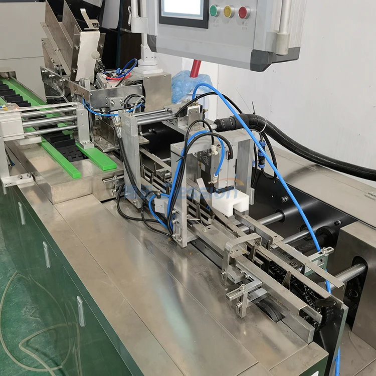 Dession high quality easy using cosmetic eye cream eyebrow pencil cartoning machine