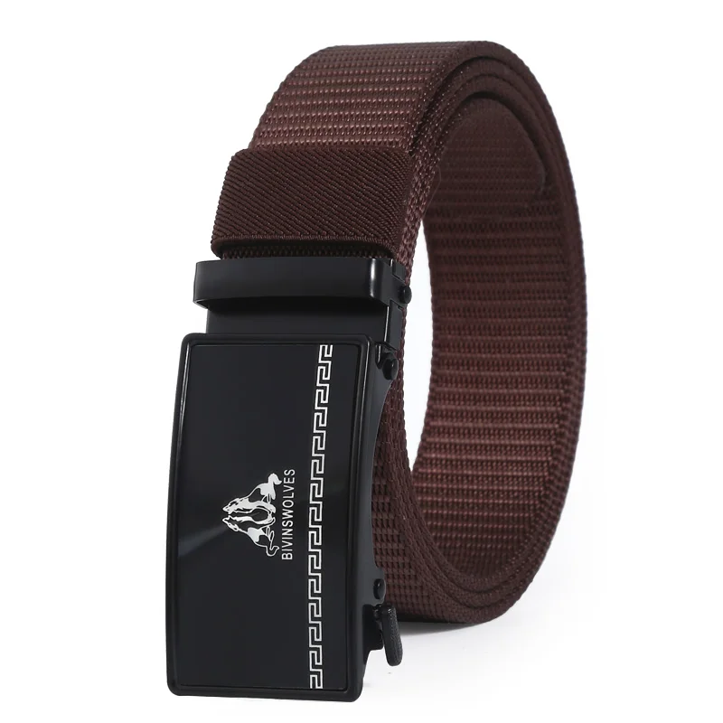 Factory Mix Styles High Quality Iron Buckle Nylon Strap for Men Belt